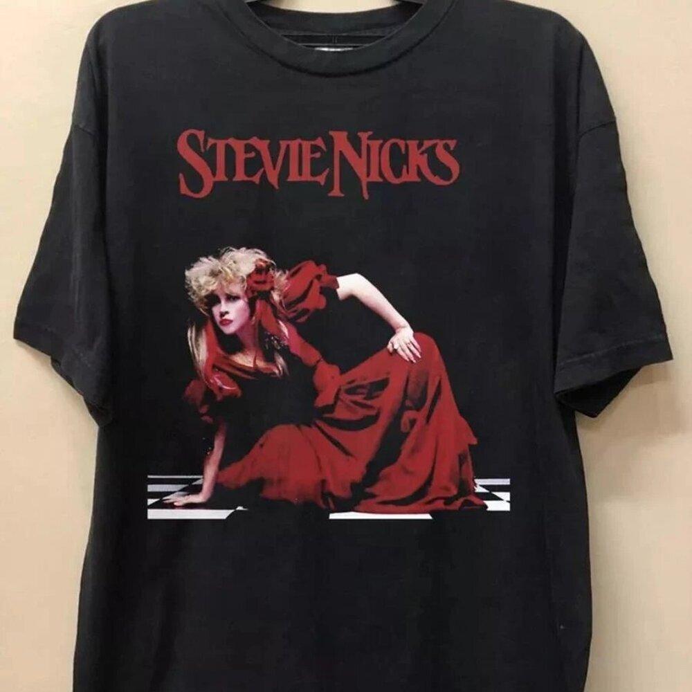 Stevie Nick 90S Music Graphic Tour T Shirt 05